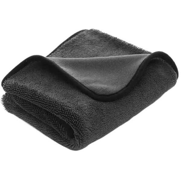 Single side twisted loop car drying towel-1